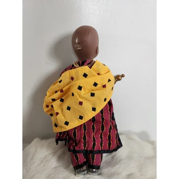 NWD Georgetown Collection 14" Carl Massey Doll Africa Artist Series NO HAT - Picture 4 of 7